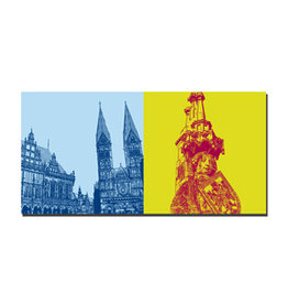 MAGNET-STORIES Image sur toile - Brême - 2704