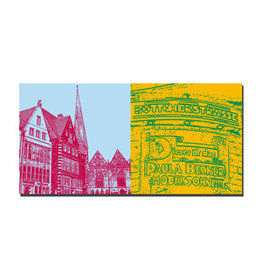 MAGNET-STORIES Image sur toile - Brême - 2706