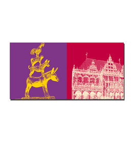 MAGNET-STORIES Leinwandbild - Bremen - 2710