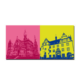 MAGNET-STORIES Leinwandbild - Darmstadt - 2400.204