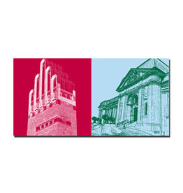 MAGNET-STORIES Image sur toile - Darmstadt - 2400.205