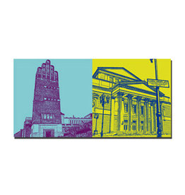 MAGNET-STORIES Image sur toile - Darmstadt - 2400.208