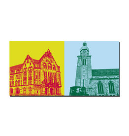 MAGNET-STORIES Picture on canvas - Dortmund - 28202