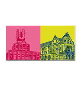 MAGNET-STORIES Picture on canvas - Dortmund - 28206