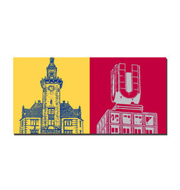 MAGNET-STORIES Picture on canvas - Dortmund - 28207