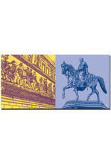 MAGNET-STORIES Dresde - Fürstenzug + Roi Johanns