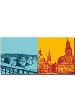 MAGNET-STORIES Dresden - Augustusbrücke + Altstadtblick