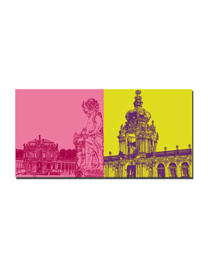 MAGNET-STORIES Dresden - Zwinger-Wallpavillon + Kronentor