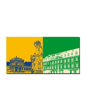 MAGNET-STORIES Dresde - Zwinger-Wallpavillon + Gewandhaus