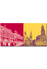 MAGNET-STORIES Dresden - Pillnitz Castle + Old Town View