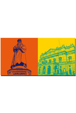 MAGNET-STORIES Milan - Monumento a Leonardo da Vinci + Teatro alla Scala