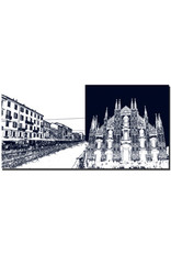 ART-DOMINO® BY SABINE WELZ Milan - Navigli + Duomo