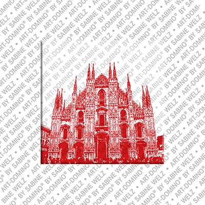 ART-DOMINO® BY SABINE WELZ Mailand - Duomo - 2