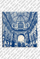 ART-DOMINO® BY SABINE WELZ Milan - Galleria Vittorio Emanuele - 2