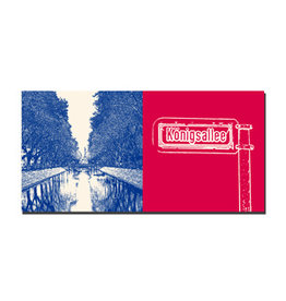 MAGNET-STORIES Image sur toile - Düsseldorf - 2808