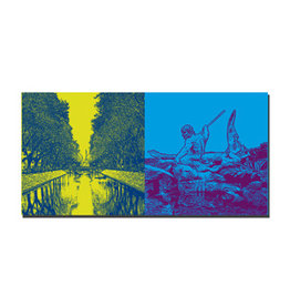 MAGNET-STORIES Image sur toile - Düsseldorf - 2819