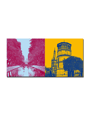 MAGNET-STORIES Düsseldorf - Kö-Blick + Alter Schlossturm/Lambertus Basilika