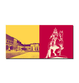 MAGNET-STORIES Leinwandbild - Düsseldorf - 2823