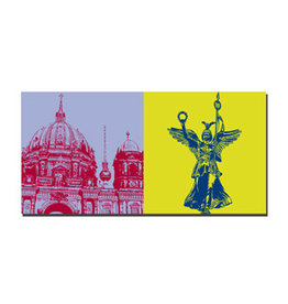 MAGNET-STORIES Image sur toile - Berlin - 6746