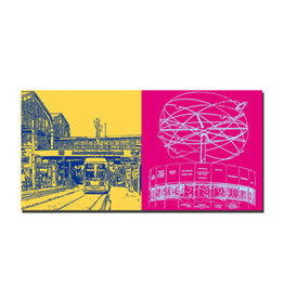 MAGNET-STORIES Leinwandbild - Berlin - 6800