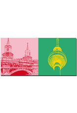 MAGNET-STORIES Berlin - Oberbaumbrücke + Television tower