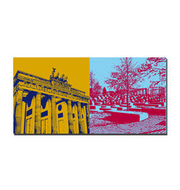 MAGNET-STORIES Image sur toile - Berlin - 6729