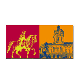 MAGNET-STORIES Image sur toile - Berlin - 6733