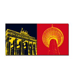 MAGNET-STORIES Image sur toile - Berlin - 6749