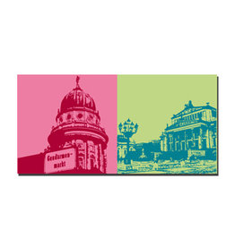 MAGNET-STORIES Picture on canvas - Berlin - 6747