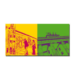 MAGNET-STORIES Picture on canvas - Berlin - 6741