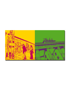 MAGNET-STORIES Berlin - Eastside-Gallery + Porte de Brandebourg