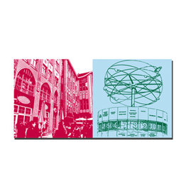 MAGNET-STORIES Picture on canvas - Berlin - 6681