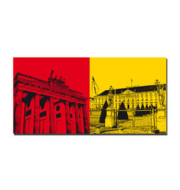MAGNET-STORIES Image sur toile - Berlin - 6793