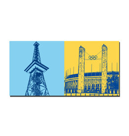 MAGNET-STORIES PICTURE ON CANVAS - BERLIN - 69130