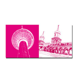 MAGNET-STORIES Image sur toile - Berlin - 69290