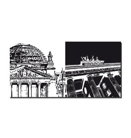 MAGNET-STORIES Image sur toile - Berlin - 69269