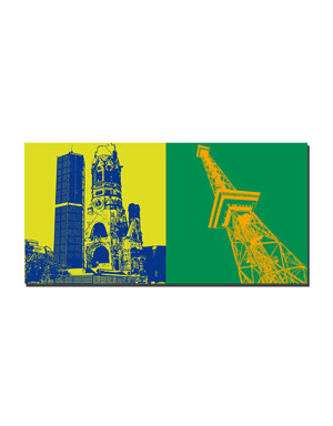 MAGNET-STORIES Berlin - Kaiser Wilhelm Memorial Church + Tour de radio de Berlin