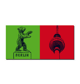 MAGNET-STORIES Image sur toile - Berlin - 6386