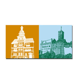 MAGNET-STORIES Image sur toile - Eisenach - 21406