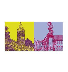 ART-DOMINO® BY SABINE WELZ Leinwandbild - Eisenach - 21407