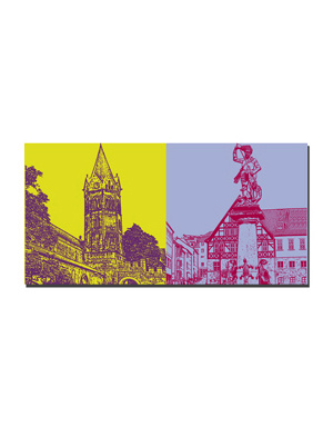 MAGNET-STORIES Eisenach - Nikolaikirche + Fontaine au marché