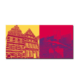 ART-DOMINO® BY SABINE WELZ Leinwandbild - Emden - 22204