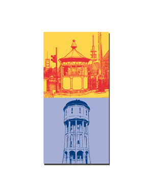 MAGNET-STORIES Emden - Brückenhäuschen + Wasserturm