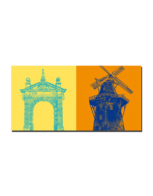 MAGNET-STORIES Emden - Hafentor + Mühle Vrouw Johanna