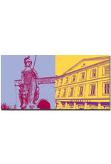 MAGNET-STORIES Erfurt - Statue on the cathedral square + Kaisersaal