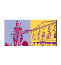 MAGNET-STORIES Picture on canvas - Erfurt - 21302