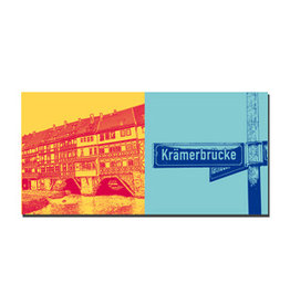 MAGNET-STORIES Picture on canvas - Erfurt - 21304