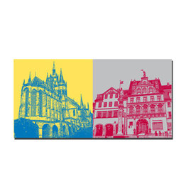 MAGNET-STORIES Image sur toile - Erfurt - 21305