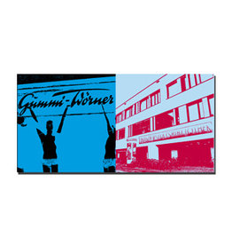 MAGNET-STORIES Picture on canvas - Erlangen - 7602