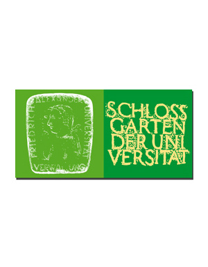 ART-DOMINO® BY SABINE WELZ Erlangen - University administration + Sign Schlossgarten
